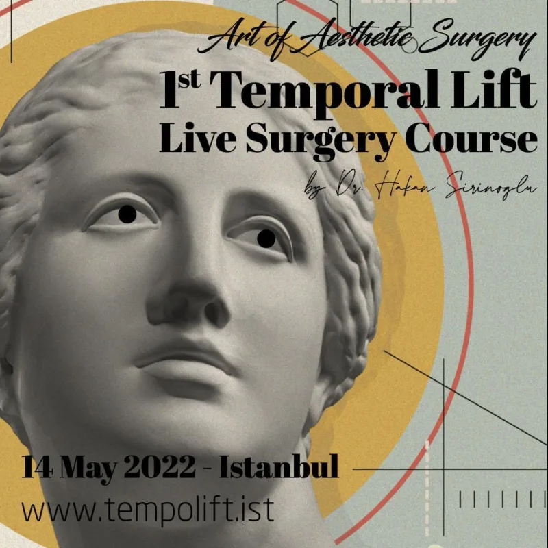 1. Temporal Lift Canlı Cerrahi Kursu, İstanbul 2022